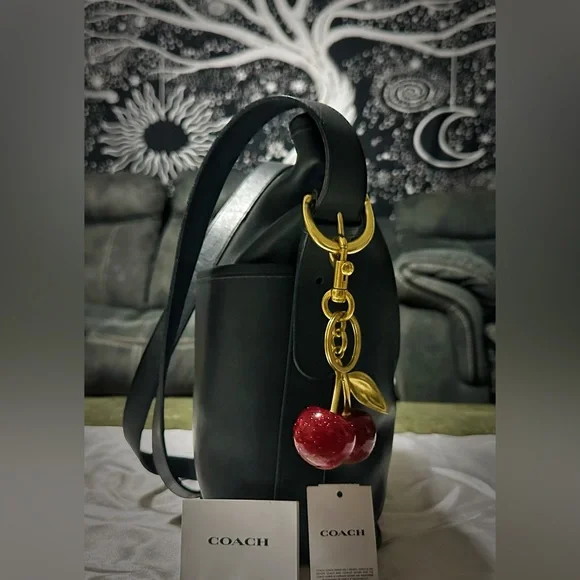 Rare Vintage Coach soho shoulder Bag 1996 soft Leather crossbody purse - Picture 7 of 16